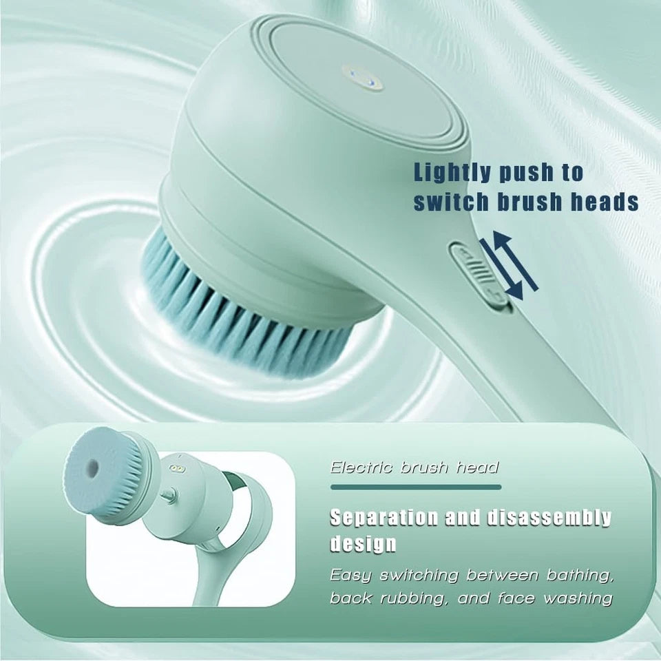 HAVENMARKT™ ELECTRIC BODY BRUSH BACK SCRUBBER FOR SHOWER