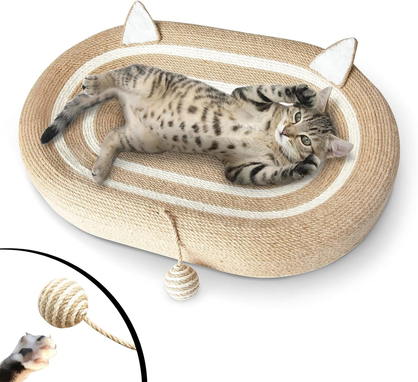 HAVENMARKT™ CAT SCRATCHER BED