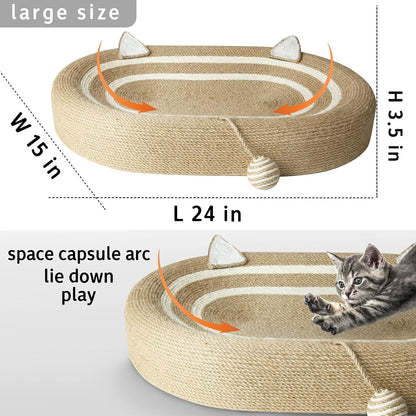 HAVENMARKT™ CAT SCRATCHER BED